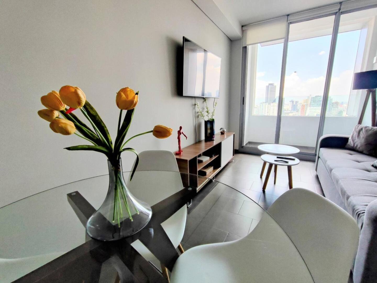 מקסיקו סיטי Alluring Views, Luxuriously Appointed In Polanco מראה חיצוני תמונה