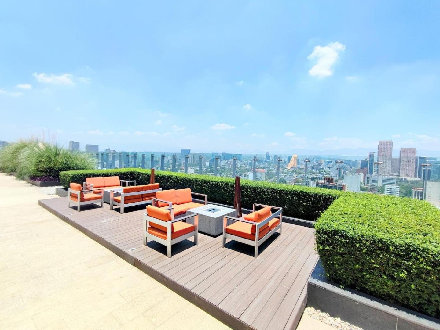 מקסיקו סיטי Alluring Views, Luxuriously Appointed In Polanco מראה חיצוני תמונה